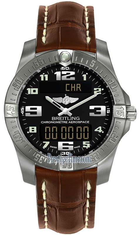 review breitling aerospace titanium mens watch e7936310|Review: Breitling Aerospace EVO Titanium .